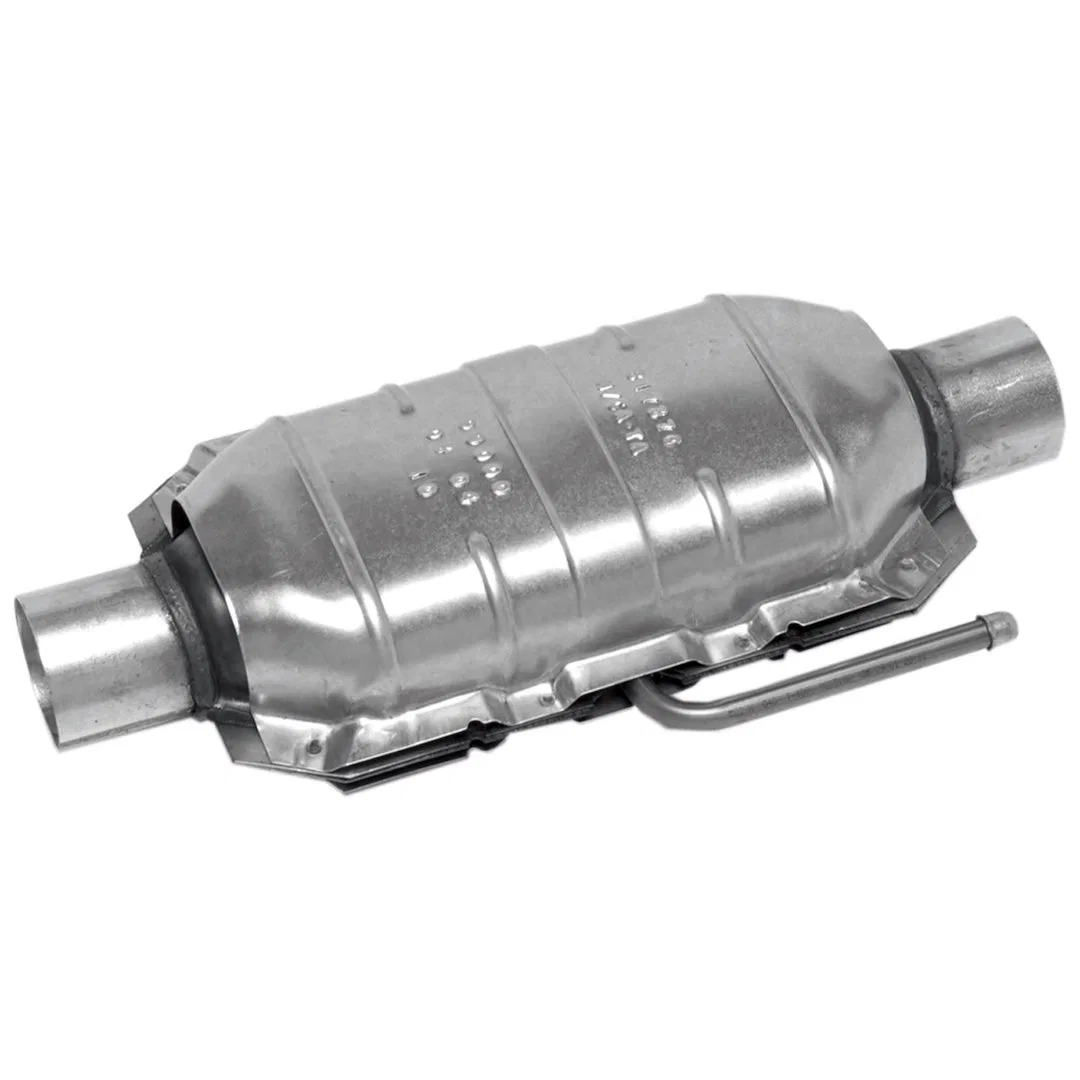 15042 – WALKER EXHST Catalytic Converter, Large Oval Stainless Steel Case Single 2-1/2 Inch Slip-Fit Inlet Single 2-1...